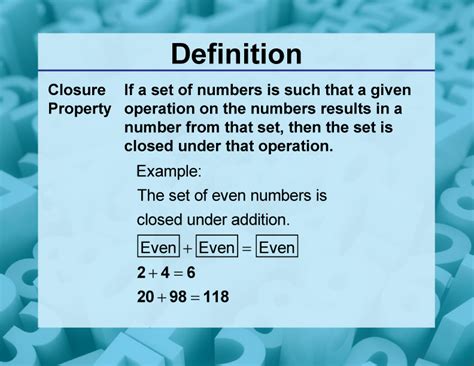 closure math examples