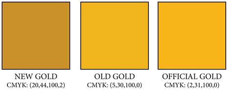 cmyk gold code