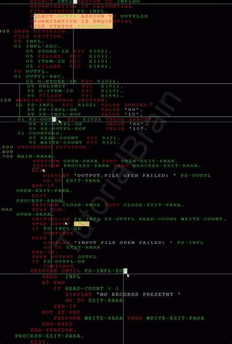 cobol file sample