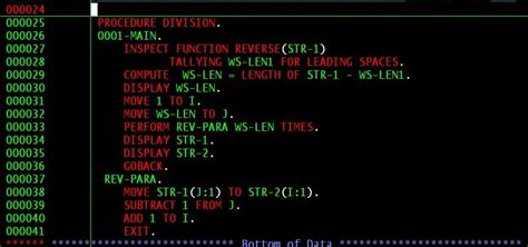 cobol mod function example