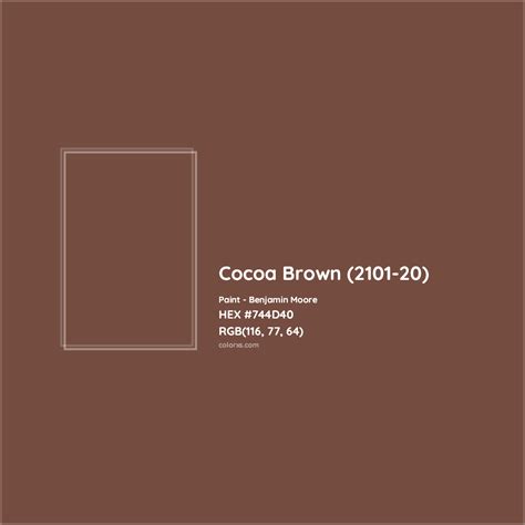 cocoa color code