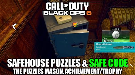 cod black ops safe house code