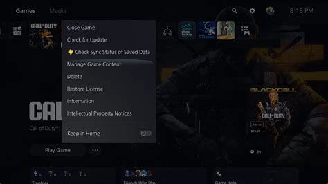 cod hq won t launch ps5