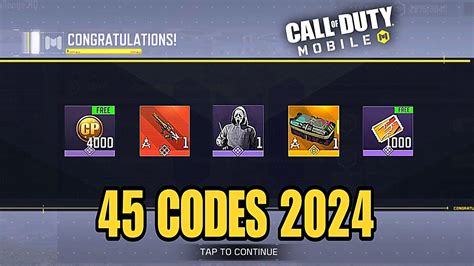 cod mobile codes december 2024
