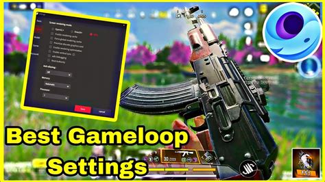 cod mobile gameloop best settings