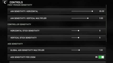 cod mobile sensitivity share code 2024