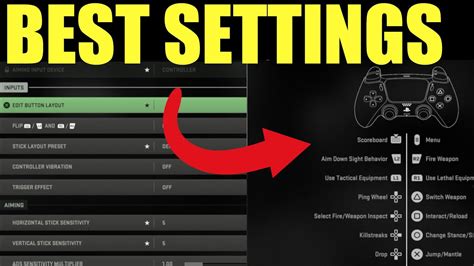 cod mw2 ps5 controller settings