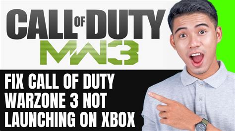 cod not launching on xbox pc