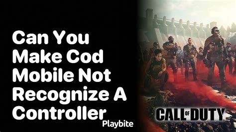 cod not recognizing controller