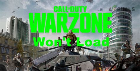 cod warzone won t load