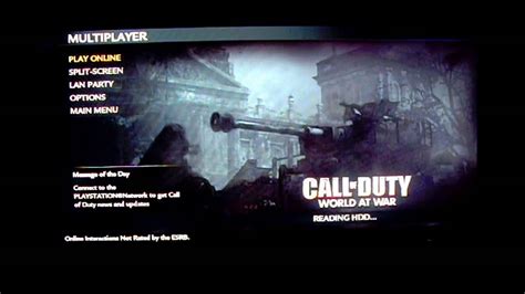 Cod Waw Ps3 Original Glitch Walkthrough