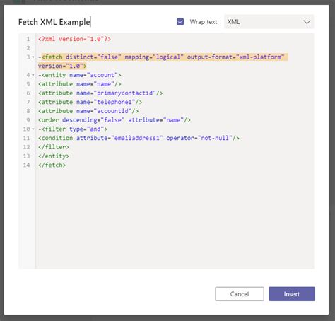 code block vs code snippet in teams