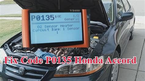 code error honda accord 2008