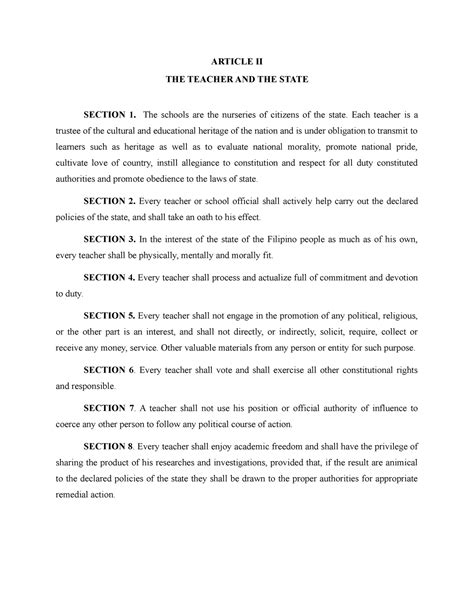 code of conduct article 2