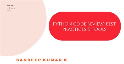 code review best practices python