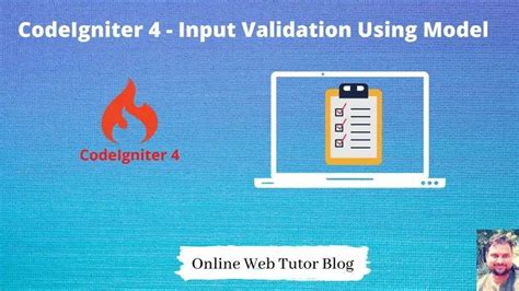codeigniter 4 form validation