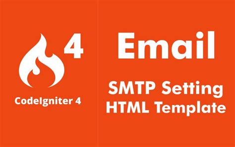 codeigniter 4 send email example