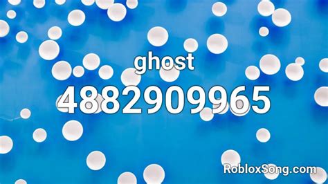 codes for ghost roblox