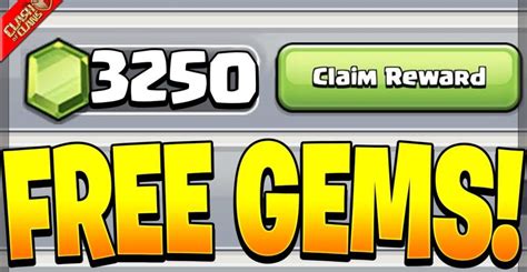codes to get free gems in clash of clans