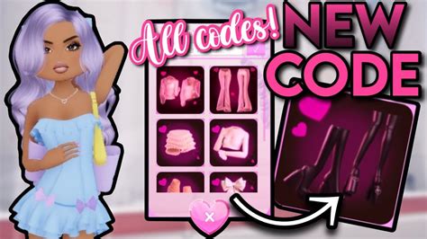 codes to get free items in roblox