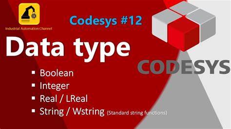 codesys integer data types
