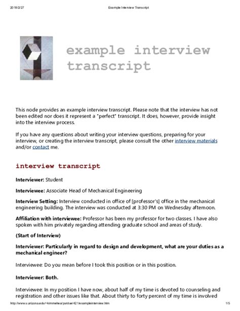 coding interview transcripts example pdf