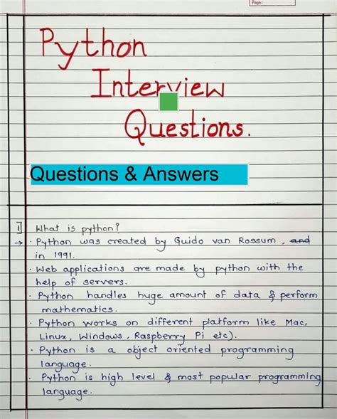 coding questions for interview python