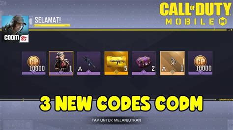 codm codes list