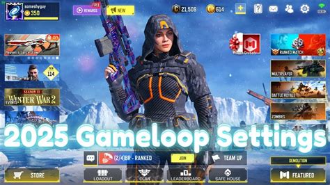 codm gameloop settings