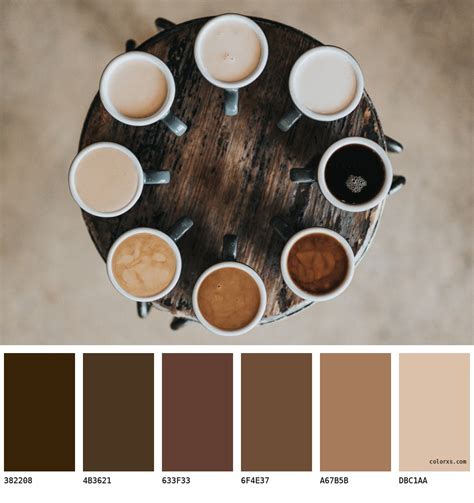 coffee colour code cmyk