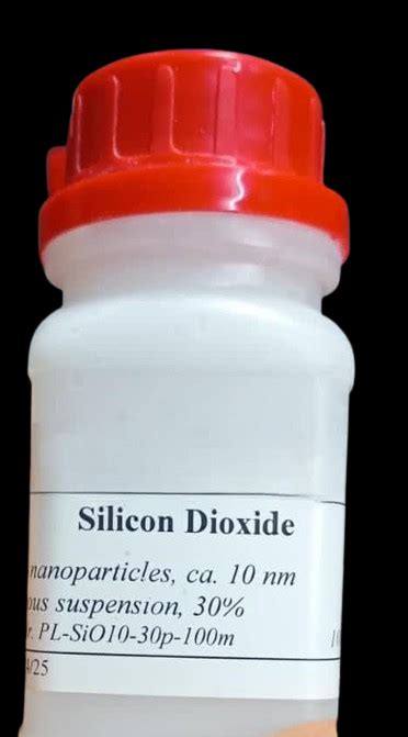 colloidal silicon dioxide used in suspension