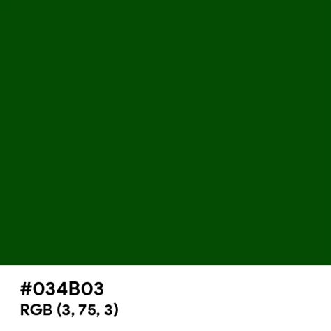color code for deep green