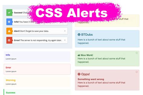 color code for error message
