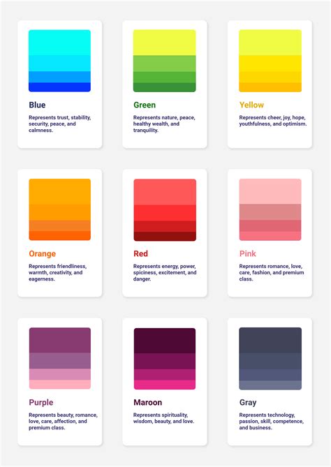 color combination code for website