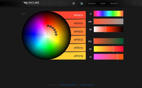 color palette hex code generator
