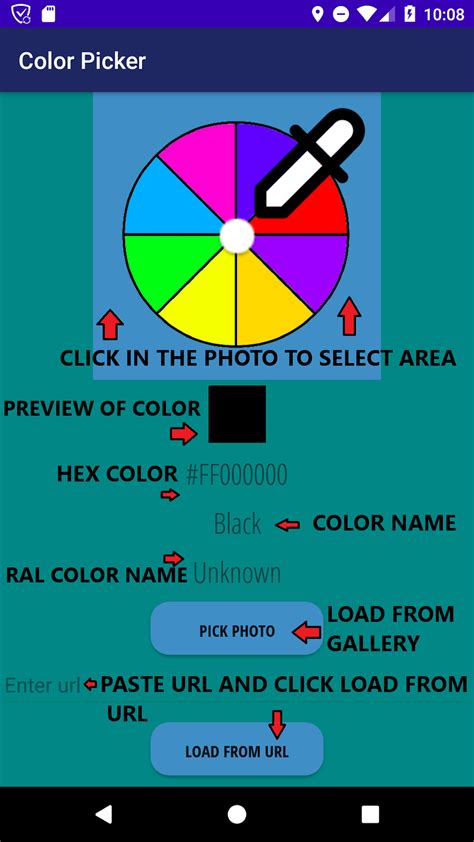 color picker hex code android