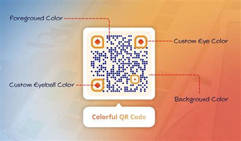 color qr code printer