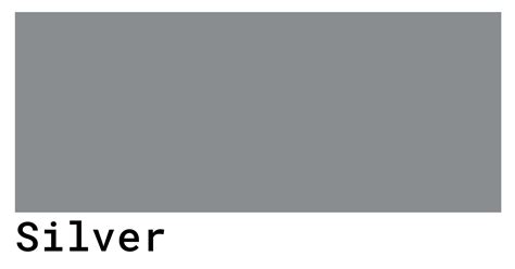 color silver code
