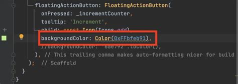 color with hex code flutter