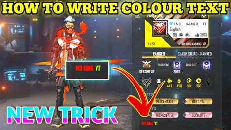 colour code for free fire