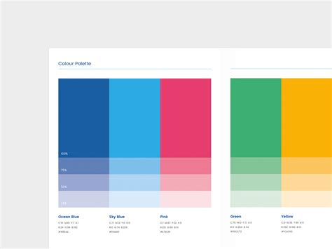 colour palette brand guidelines