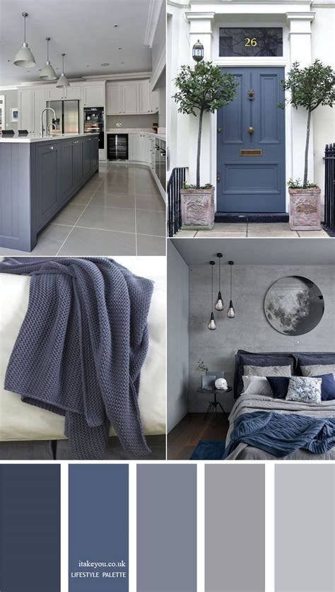 colours that go with grey and light blue