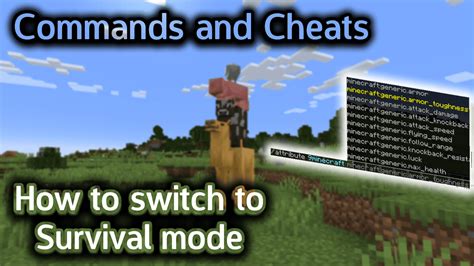 command to change to survival mode
