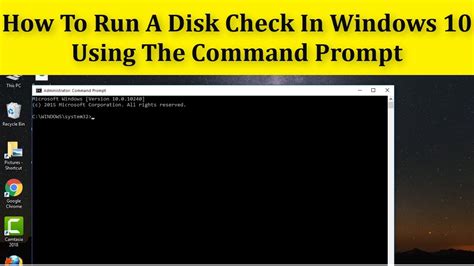 command to run check disk
