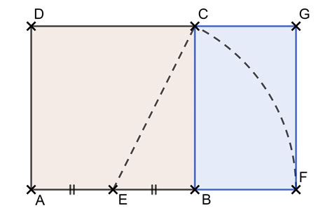 comment construire un rectangle d'or