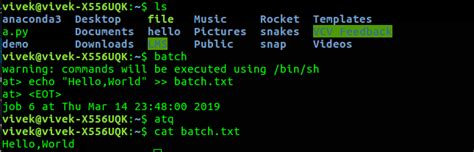 comment in batch file linux