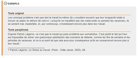 comment paraphraser un auteur
