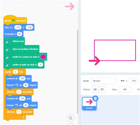 comment tracer un triangle rectangle sur scratch
