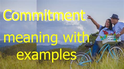 commitment meaning in urdu