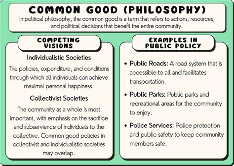 common good examples in canada